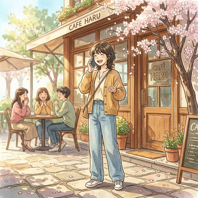 Girl dictating an expense to Kakebo AI